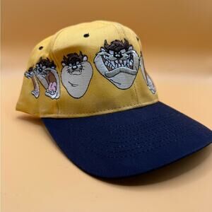 90s Looney Tunes Tax SnapBack with wear